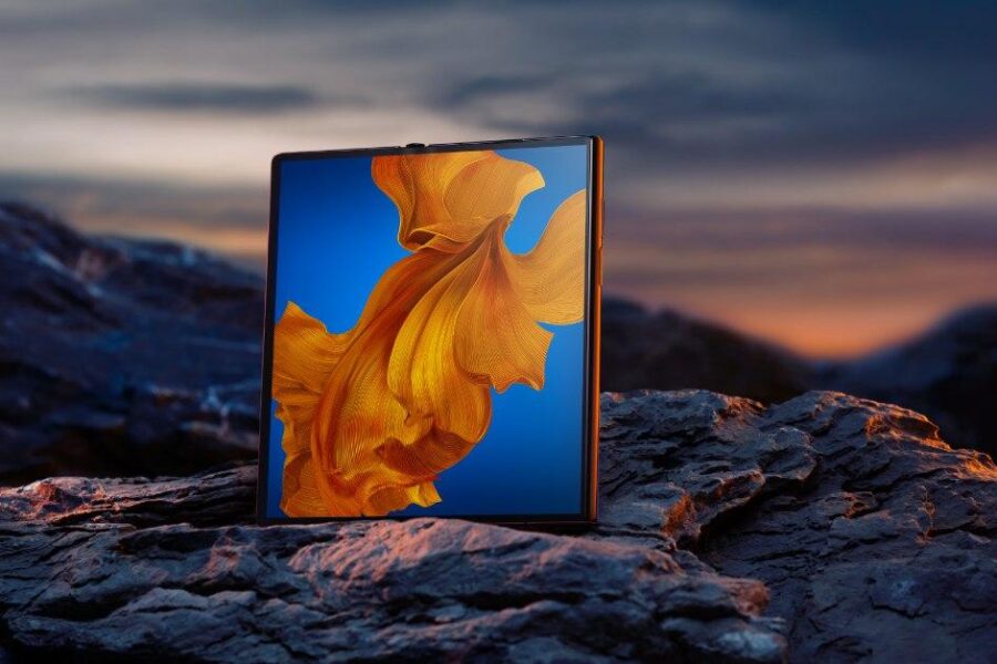 گوشی تاشو HUAWEI Mate X2 2021 با چیپست 5 نانومتری Kirin 9000