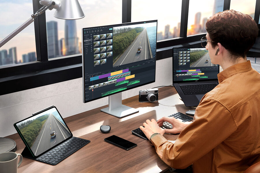 چرا مانیتور هواوی MateView بهترین گزینه برای ویرایش عکس و امور چندرسانه‌ای است؟